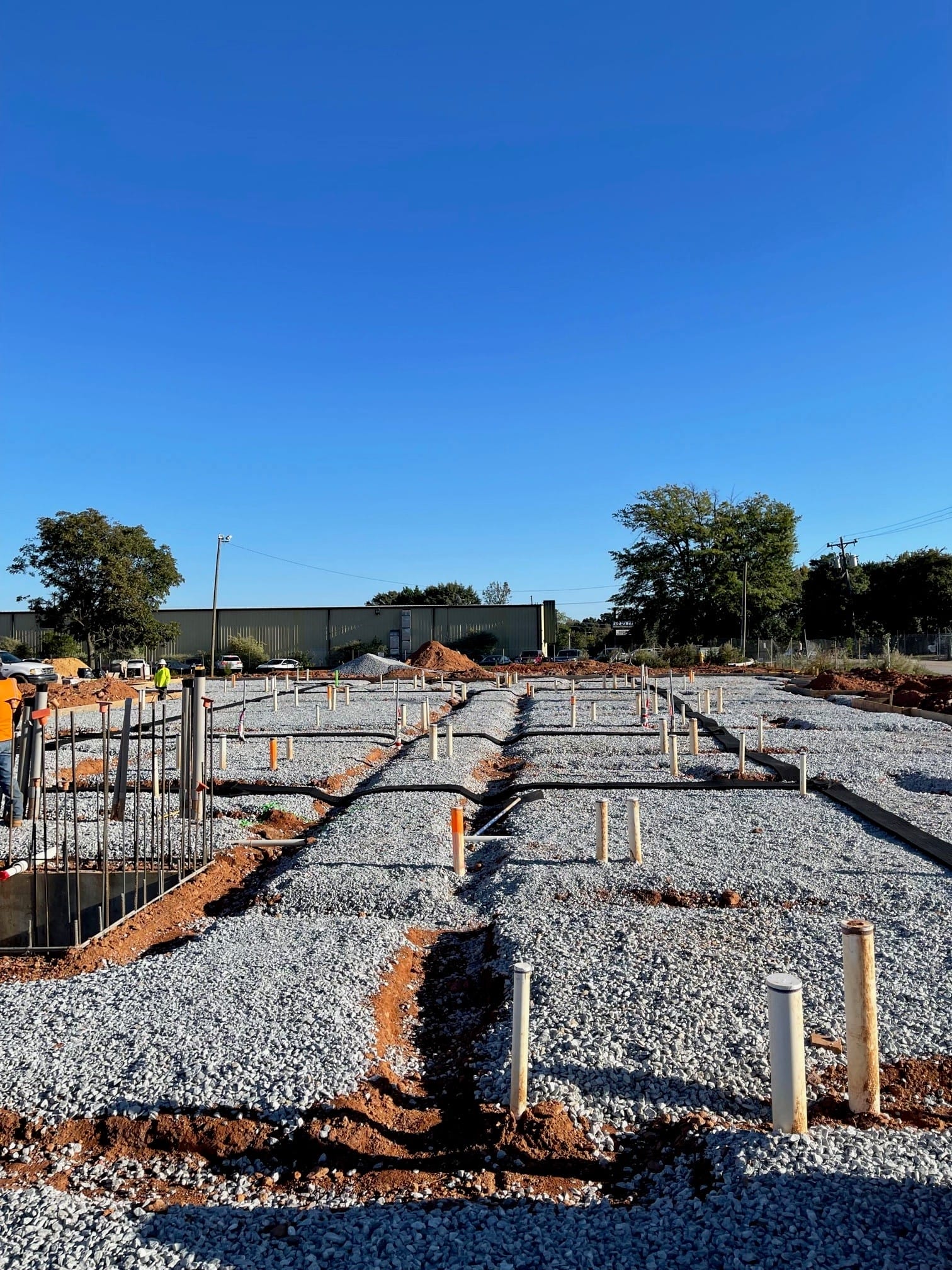Radon Mitigation System in New Building Construction
